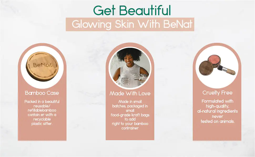Organic Radiant Loose Blush Kit