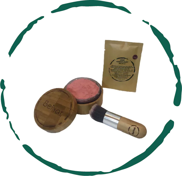 Organic Radiant Loose Blush Kit
