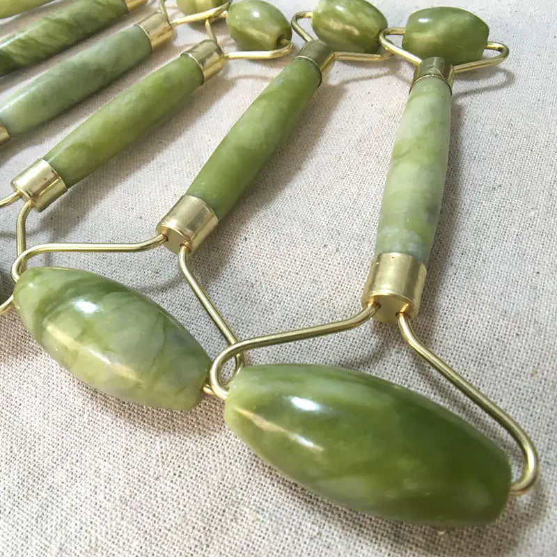 Double-Headed Jade Roller Facial Massage Tool