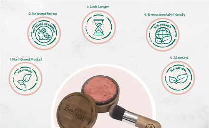 Organic Radiant Loose Blush Kit